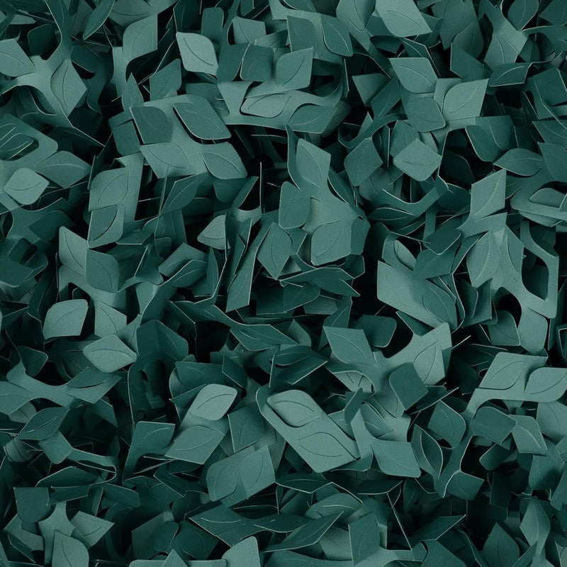 PACKQUEEN Crinkle Cut Paper Shred Filler, Metallic Gold and Green Shredded Paper for Gift Baskets, Crinkle Paper for Gift Wrapping (Deep Green) - Image 1